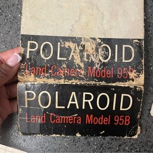 Brown polaroid land camera model 95B